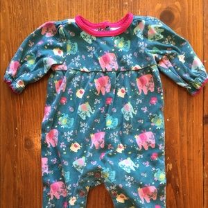 Zutano “Fairy Elephant” 6mo Playsuit